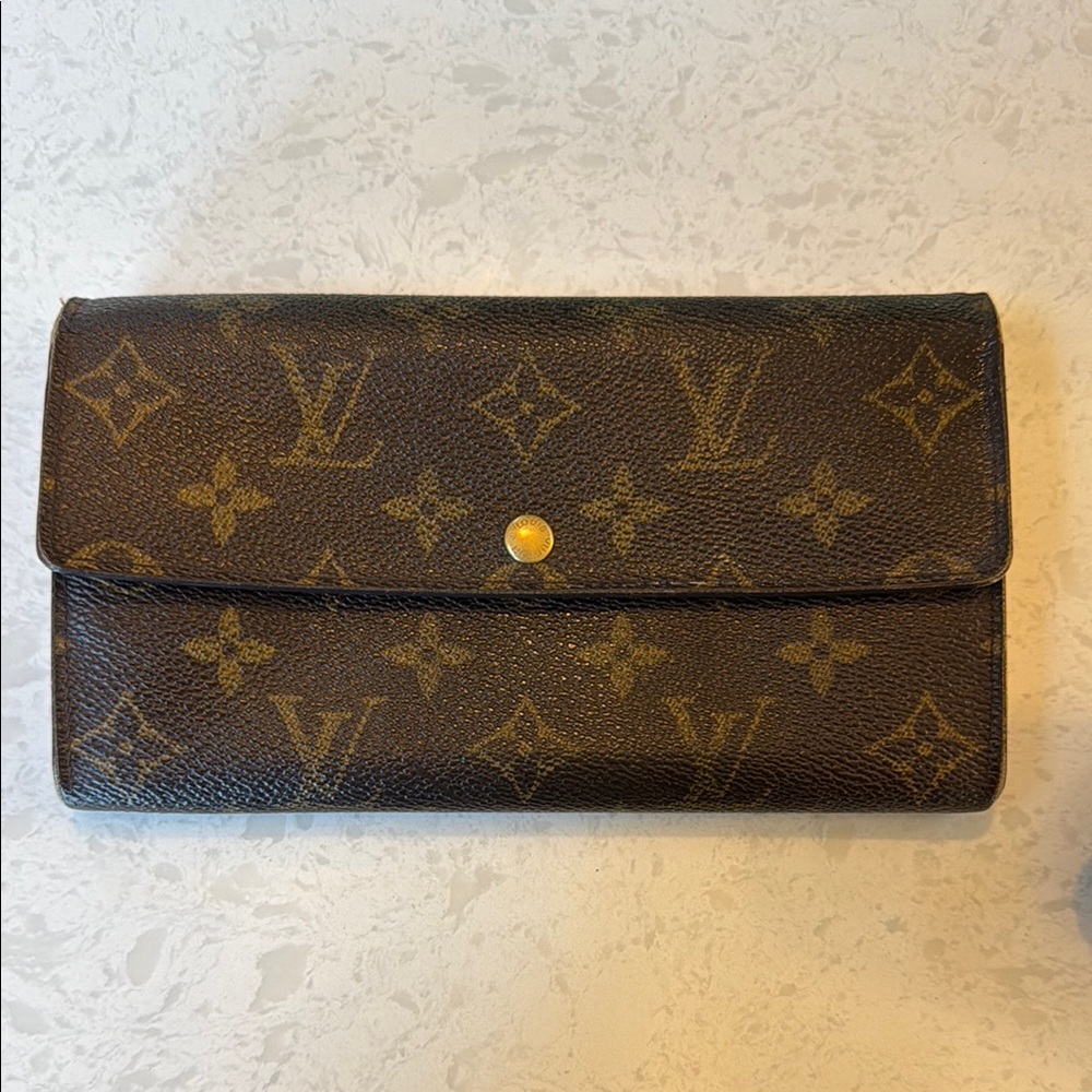 Louis Vuitton Monogram Brown Wallet